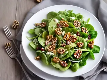 Parmesan and Candied Walnut Salad