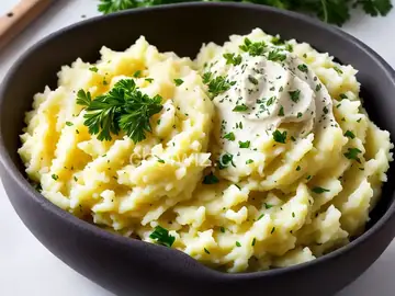 Parsley Mashed Potatoes