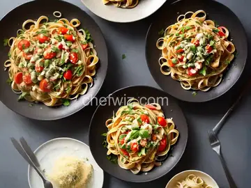 Pasta Primavera with Fresh Linguine
