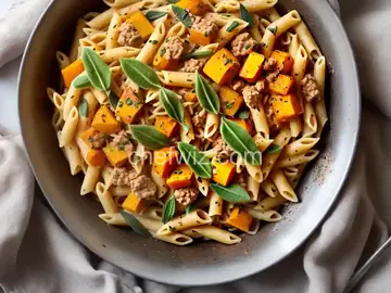 Pasta With Butternut Squash and Sage Brown Butter Recipe