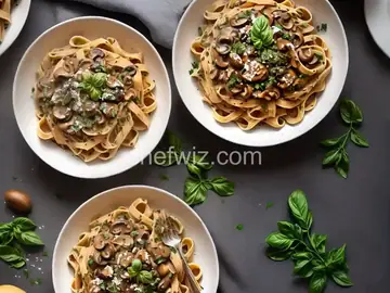 Pasta With Creamy Mushroom Ragù