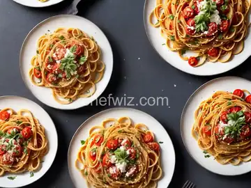 Pasta With No-Cook Tomato Sauce