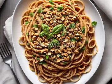Pasta With Peanut Sauce