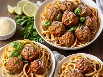 Pasta With Turkey Meatballs