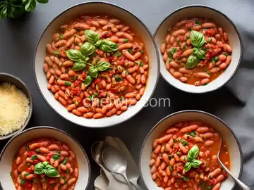 Pasta e Fagioli (Italian Pasta and Beans)