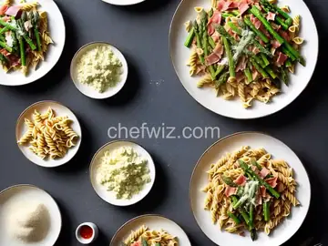 Pasta with Asparagus and Prosciutto