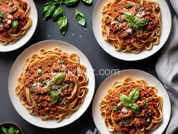 Pasta with Bolognese Sauce