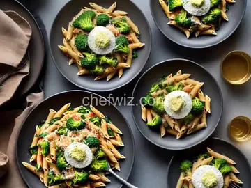Pasta with Broccoli-Spinach Butter