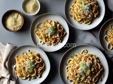 Pasta with Fennel and Onions