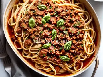 Pasta with Meat Sauce
