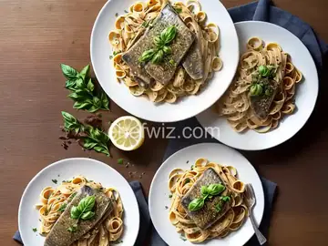 Pasta with Sardines and Lemon