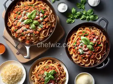 Pasta with Vegetable "Bolognese"