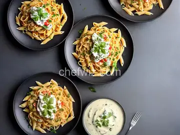 Pasta with Yogurt Sauce