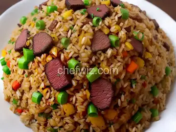 Pastrami Fried Rice