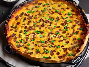 Pastrami Matzo Kugel