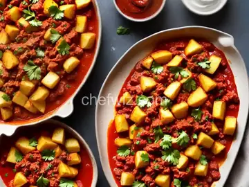 Patatas Bravas with Pimentón Sauce