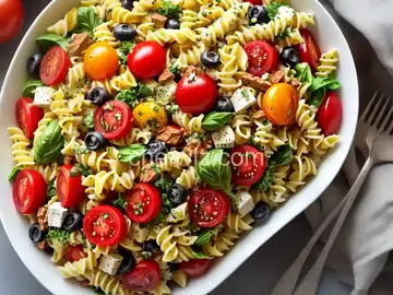 Patchwork Quilt Pasta Salad