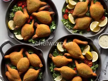 Pat's Deep-Fried Cornish Game Hens