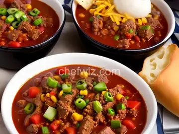 Pat's Famous Beef and Pork Chili
