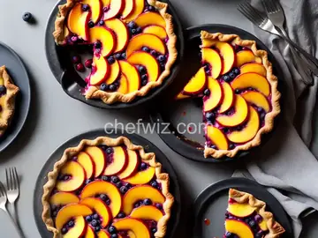 Peach-Blueberry Pie