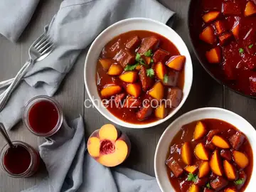 Peach-Bourbon Barbecue Sauce Recipe