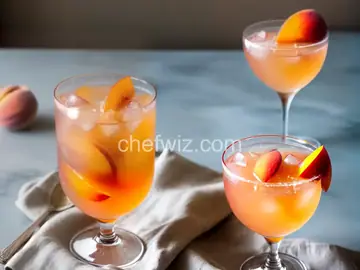 Peach Cobbler Cocktail