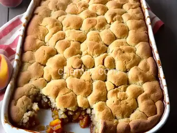 Peach Cobbler Dump Cake