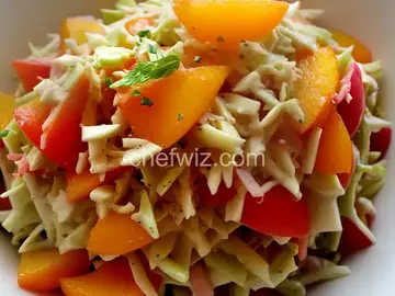 Peach Coleslaw