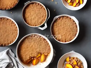 Peach Crumble