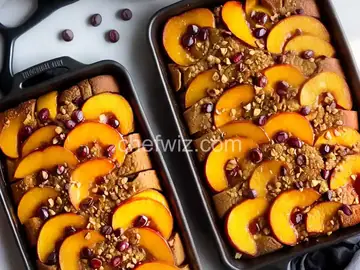 Peach French Toast Bake