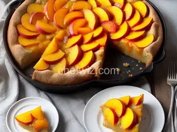 Peach Kuchen