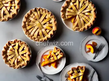 Peach Pie with Frozen Peaches