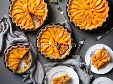 Peach Slab Pie