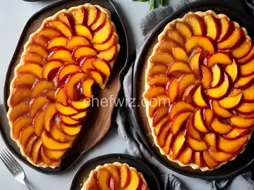 Peach Tarte Tatin