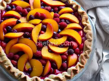 Peach-a-Berry Pie