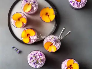 Peach and Lavender Ice