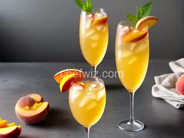 Peach and Mango Spritzer