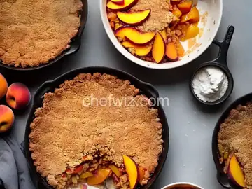 Peach and Nectarine Crumble