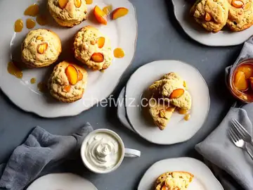 Peaches 'n' Cream Scones