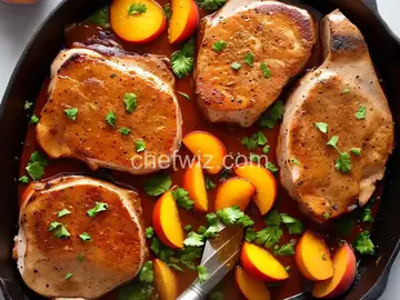 Peachy Pork Chops