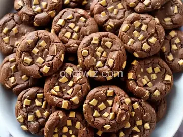 Peanut Butter-Chocolate No-Bake Cookies