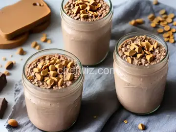Peanut Butter Chocolate Overnight Oats