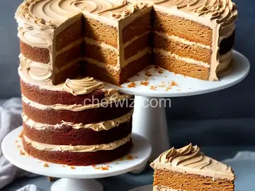 Peanut Butter Layer Cake with Peanut Butter Frosting