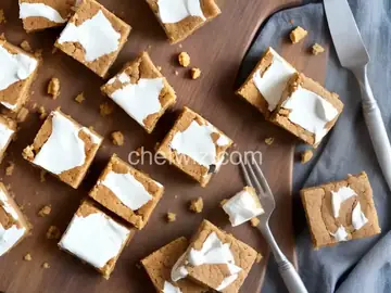 Peanut Butter Marshmallow Squares