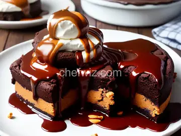 Peanut Butter and Hot Fudge Pudding Cake
