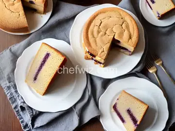 Peanut Butter and Jelly Sandwich Cake