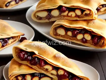 Peanut Butter and Jelly Stromboli