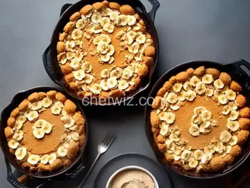 Peanut Butter and Roasted Banana Pudding
