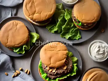 Peanut burger