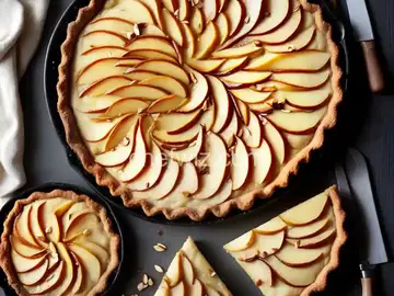 Pear and Almond Tart (Dairy and Gluten Free)